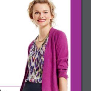 CAbi Plume Top - Spring 2016